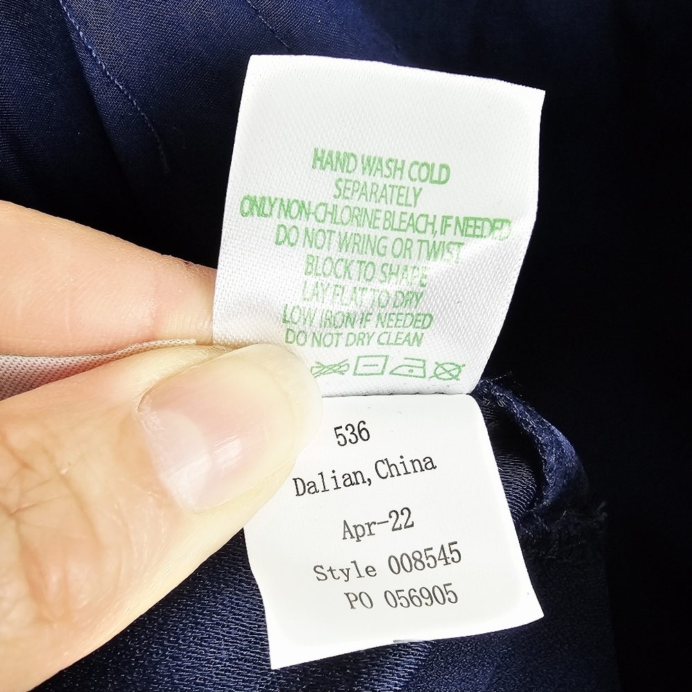 Lilly Pulitzer Strapless Kylo Jumpsuit in Navy Blue NWT - Picture 13 of 14